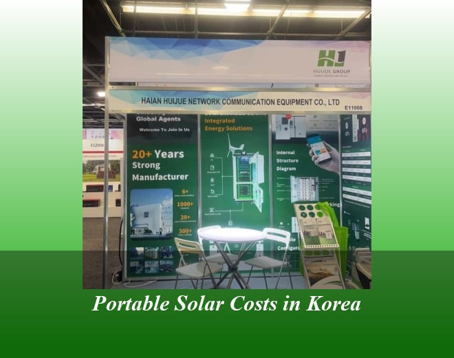 Portable Solar Costs in Korea